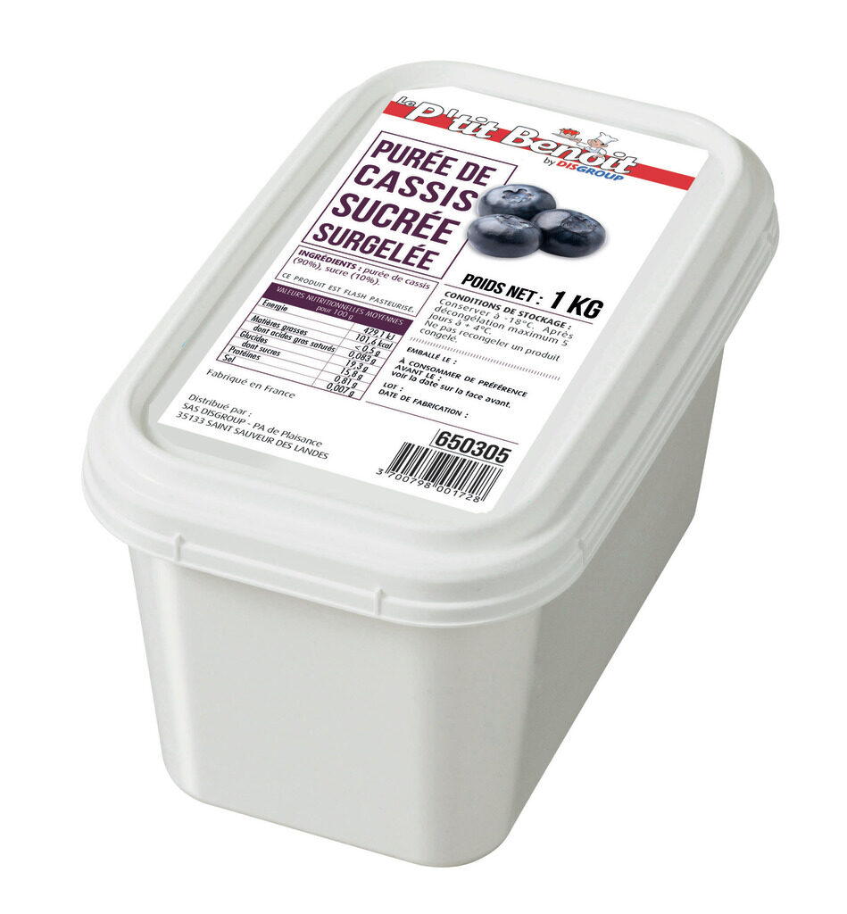 Purée de cassis