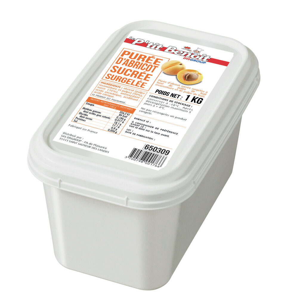 Purée d’abricot