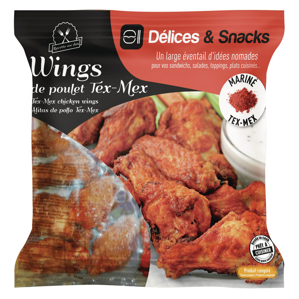 Manchons de poulet Tex Mex cuits