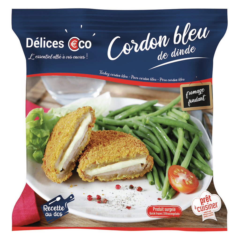 Cordon bleu de dinde pané
