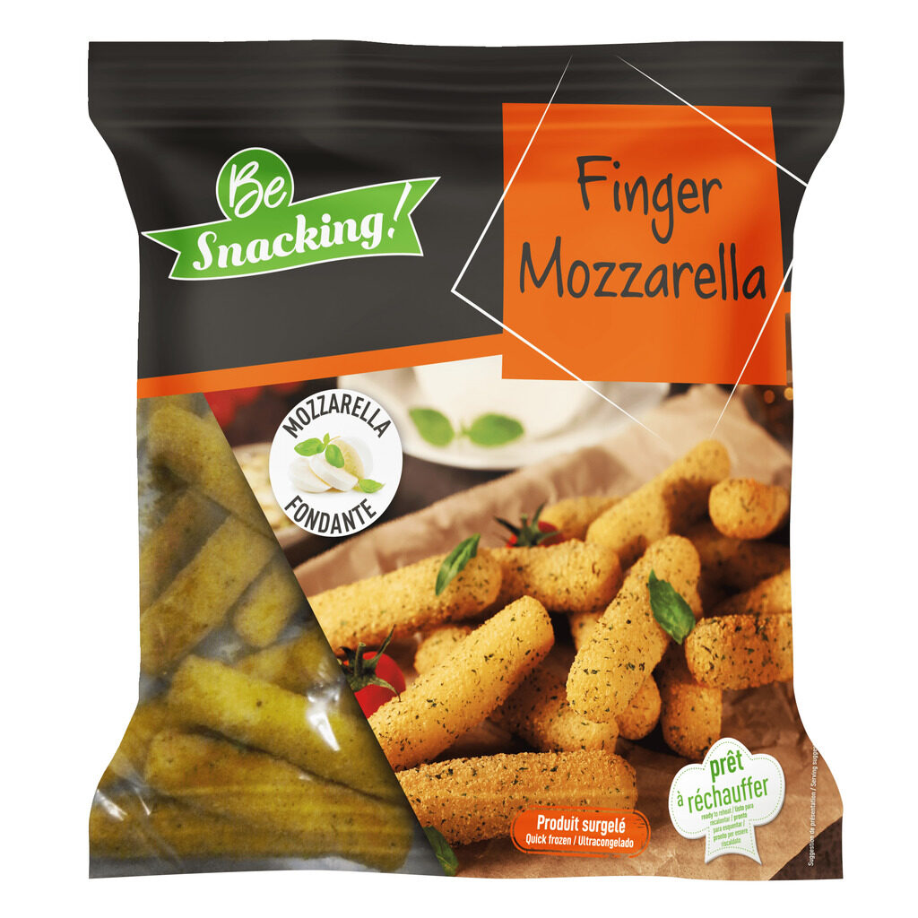 Bâtonnets de mozzarella panés