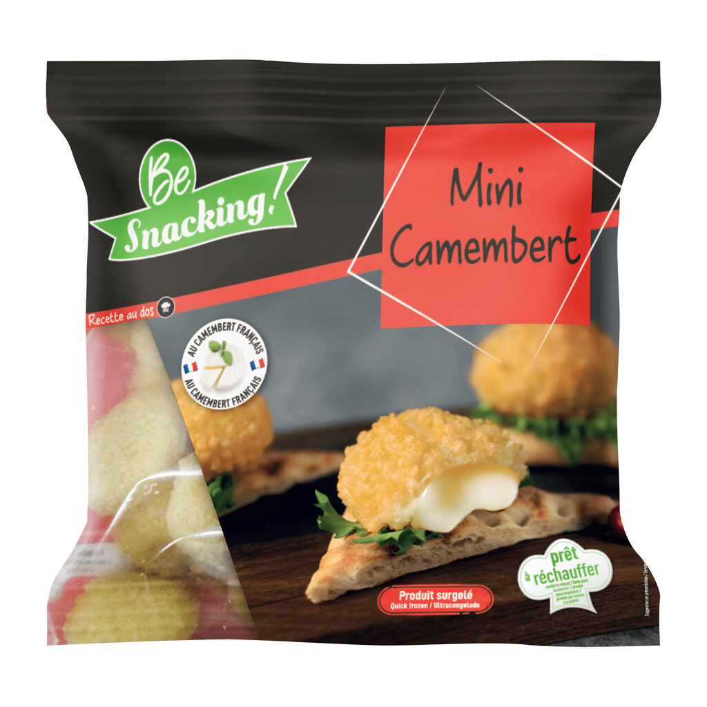Mini camemberts cuits panés