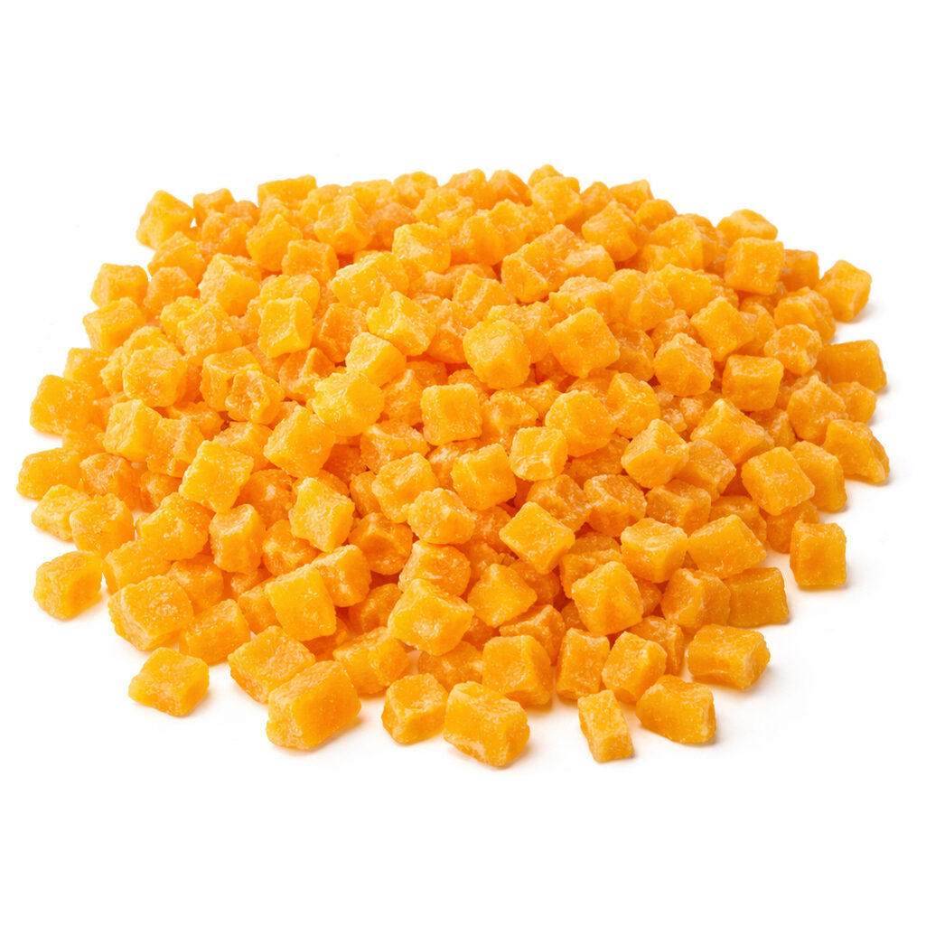 Cubes de mangues séchées