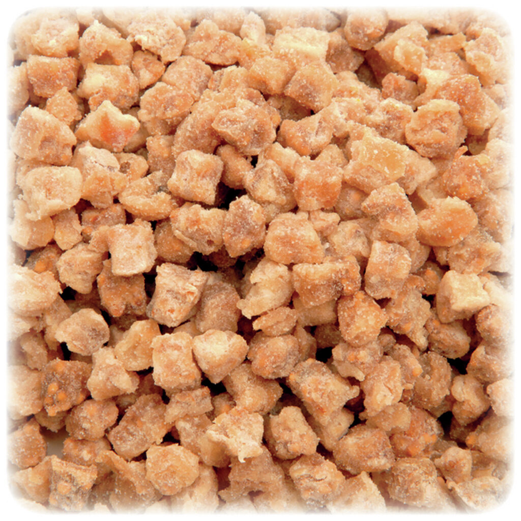Cubes de figues séchées
