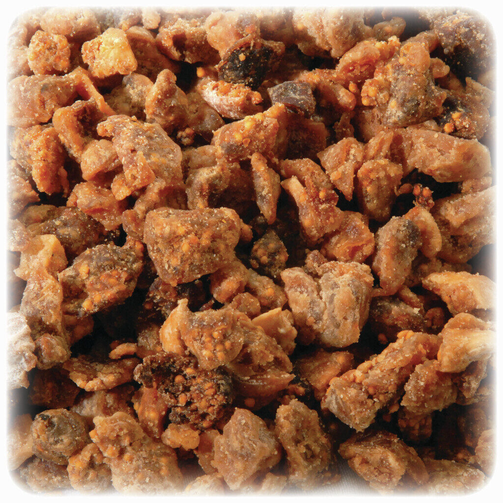 Cubes de figues séchées