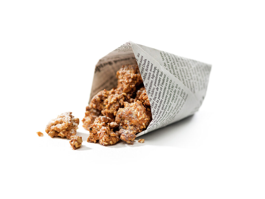Graines de sésame caramélisées