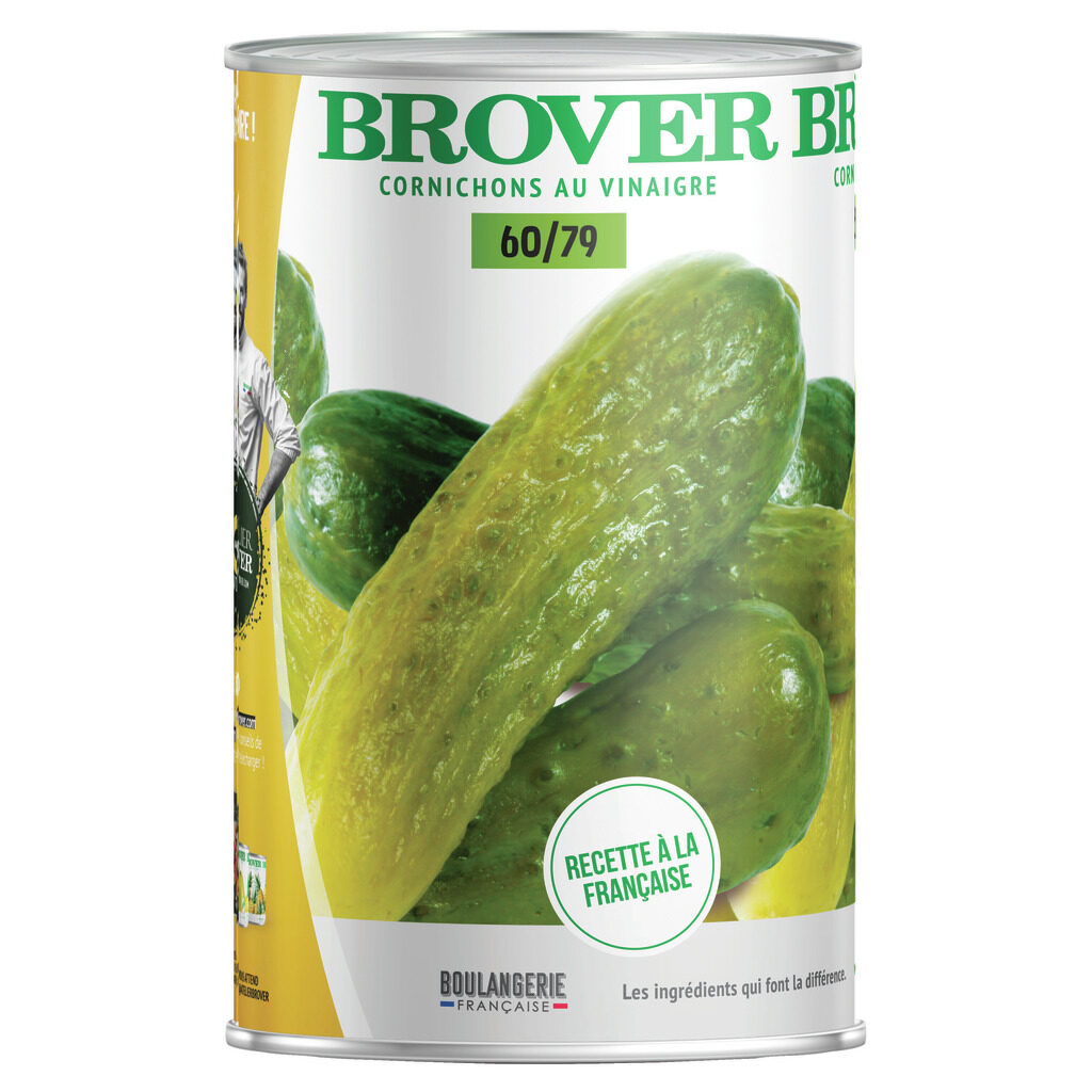 Cornichons pasteurisés au vinaigre