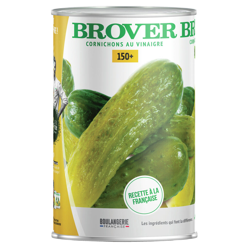 Cornichons pasteurisés au vinaigre
