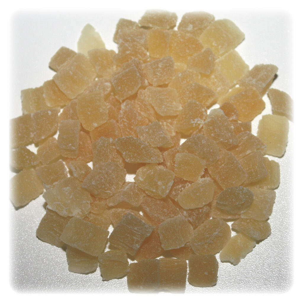 Cubes d’ananas séchés