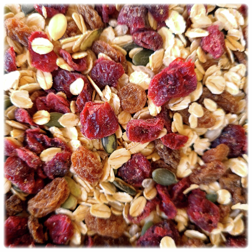 Muesli petit déjeuner