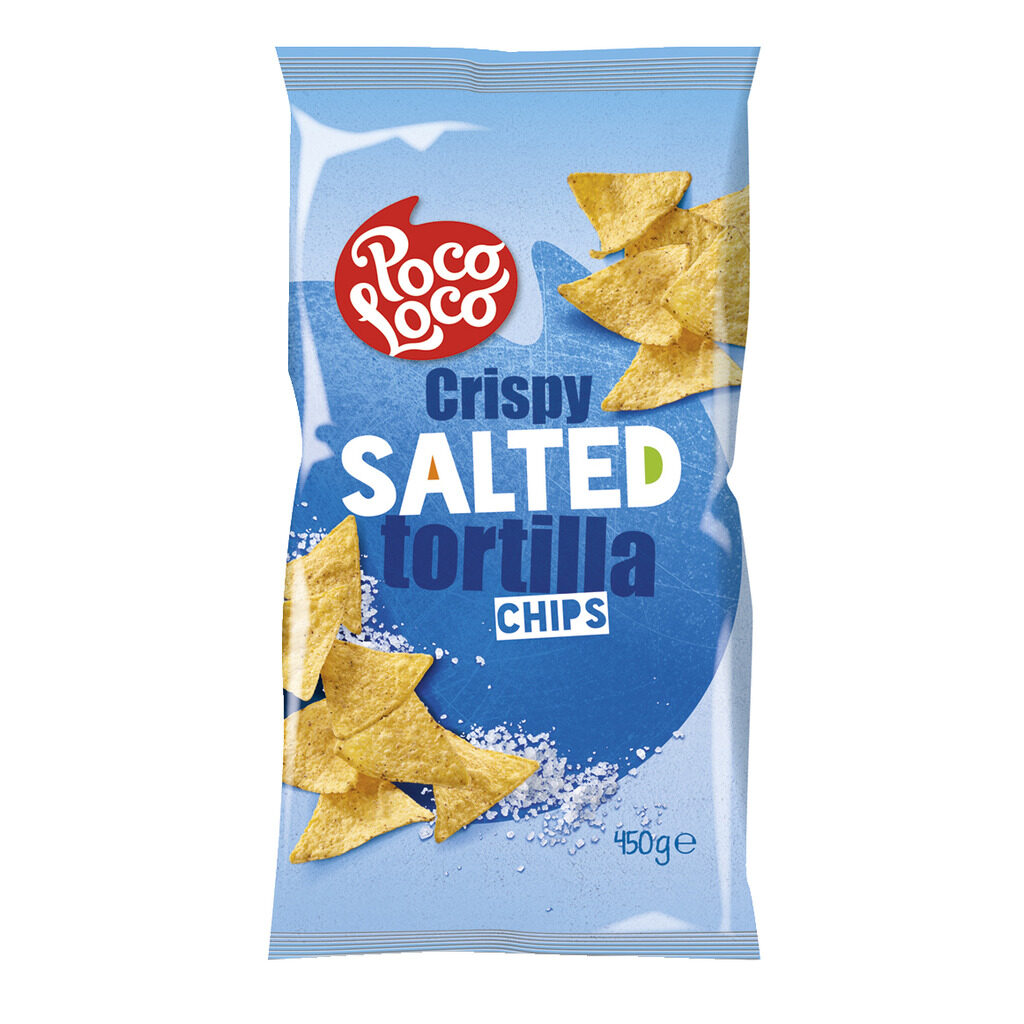 Tortilla chips salées