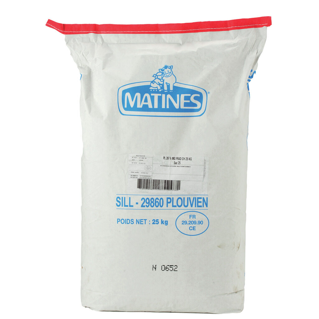 Poudre de lait entier 26 % M.G.
