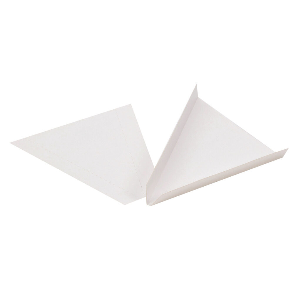 Support triangle rainé