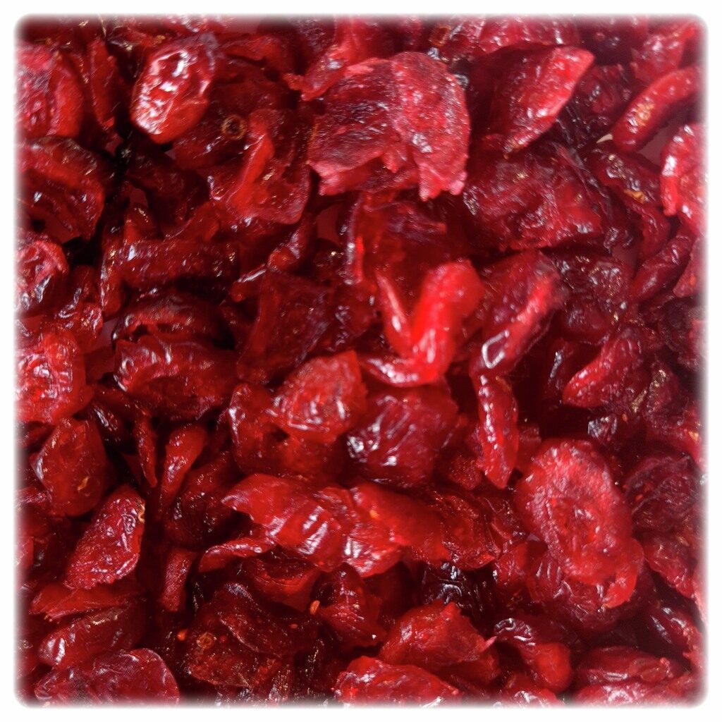 Cranberries déshydratées