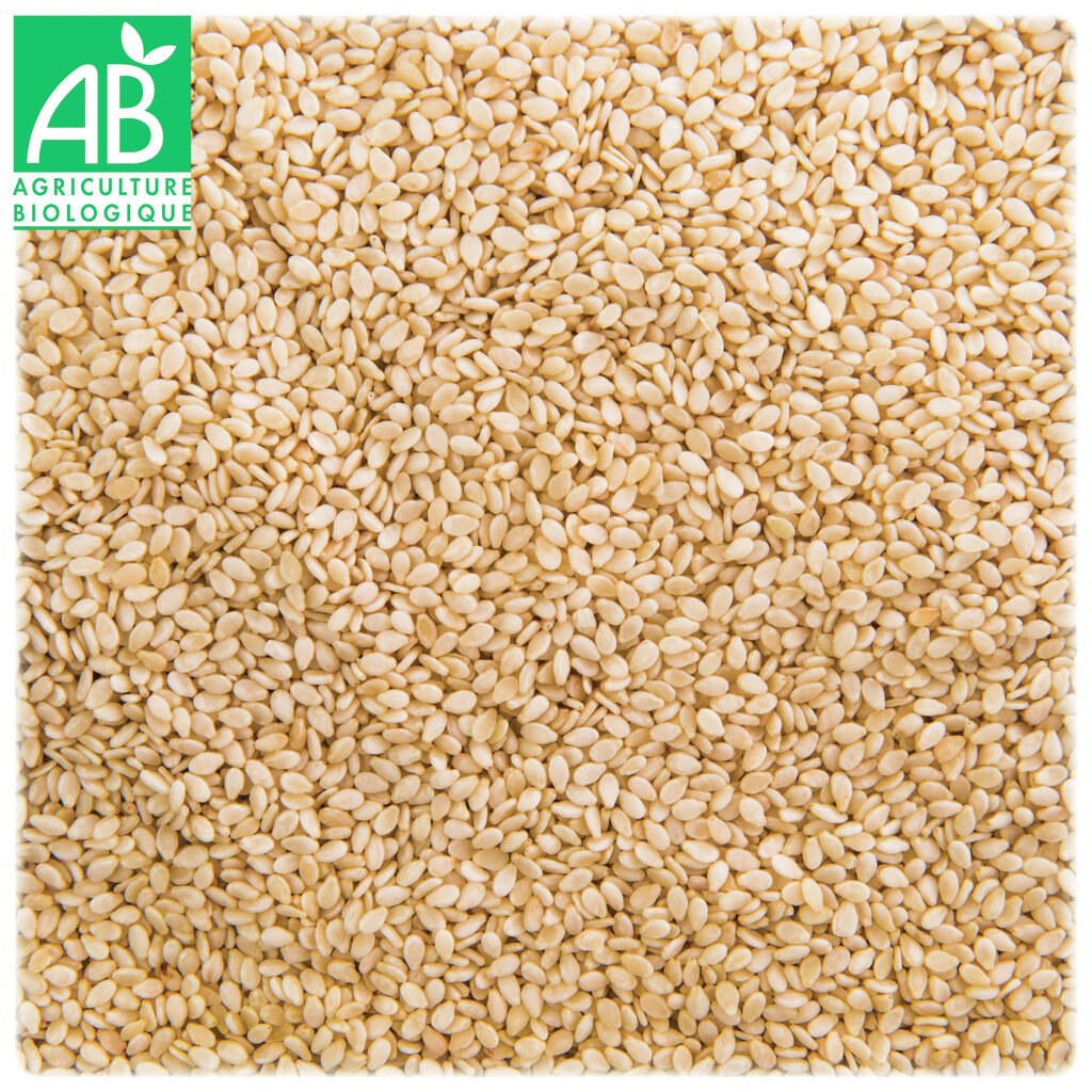 Graines de sésame décortiquées Bio