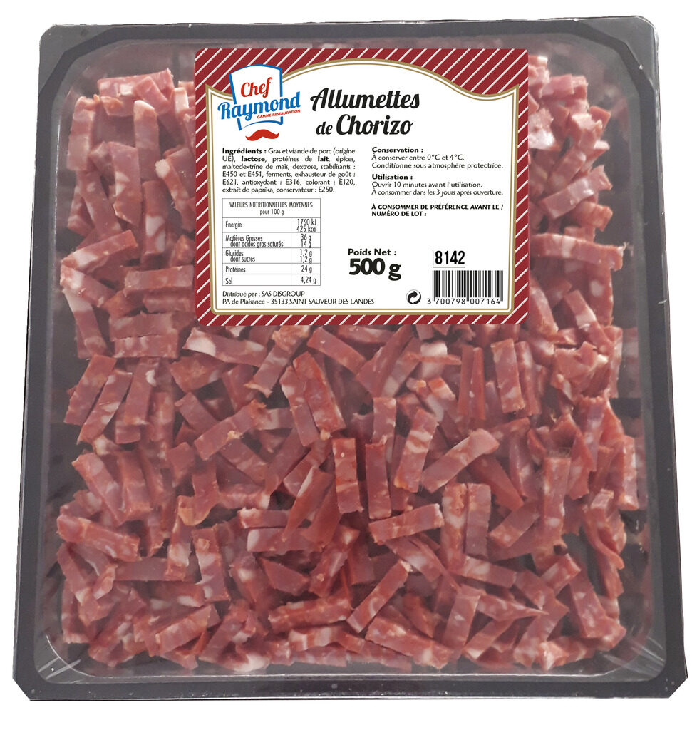 Allumettes de Chorizo