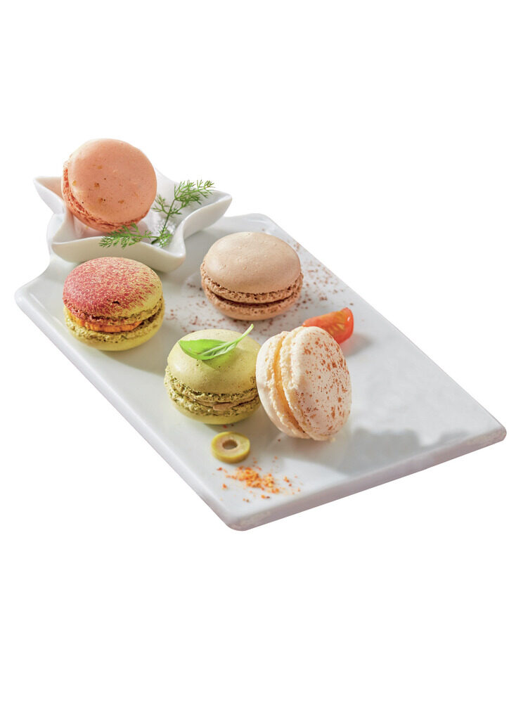 Assortiment macarons apéritif