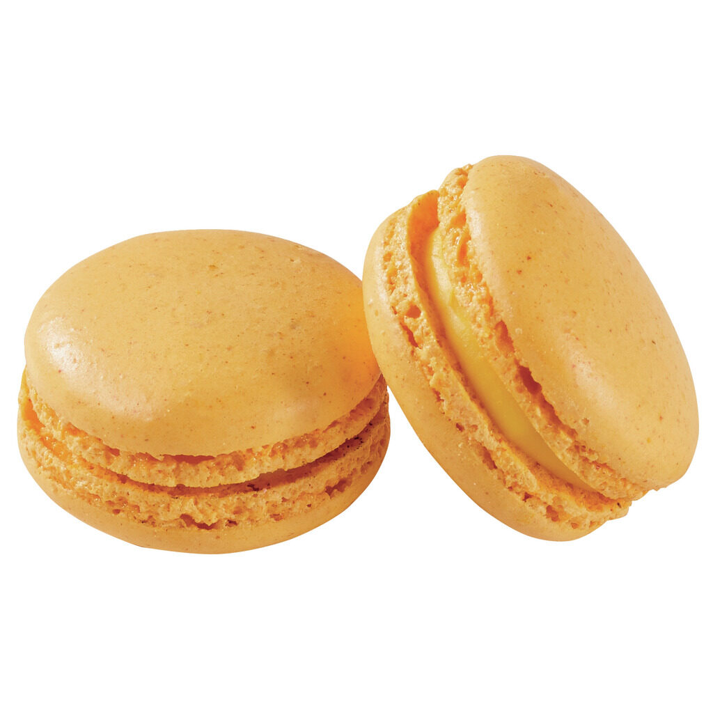 Macaron crème orange