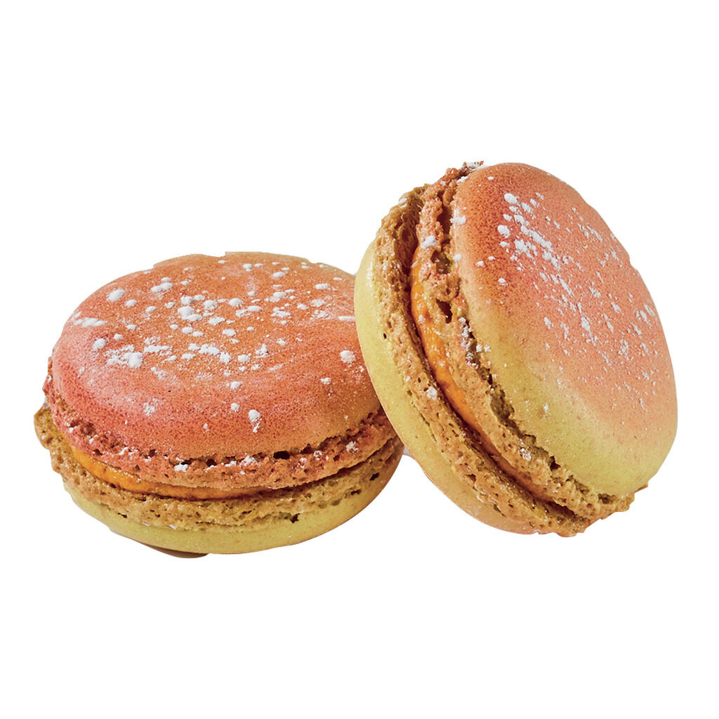 Macaron tomate/basilic