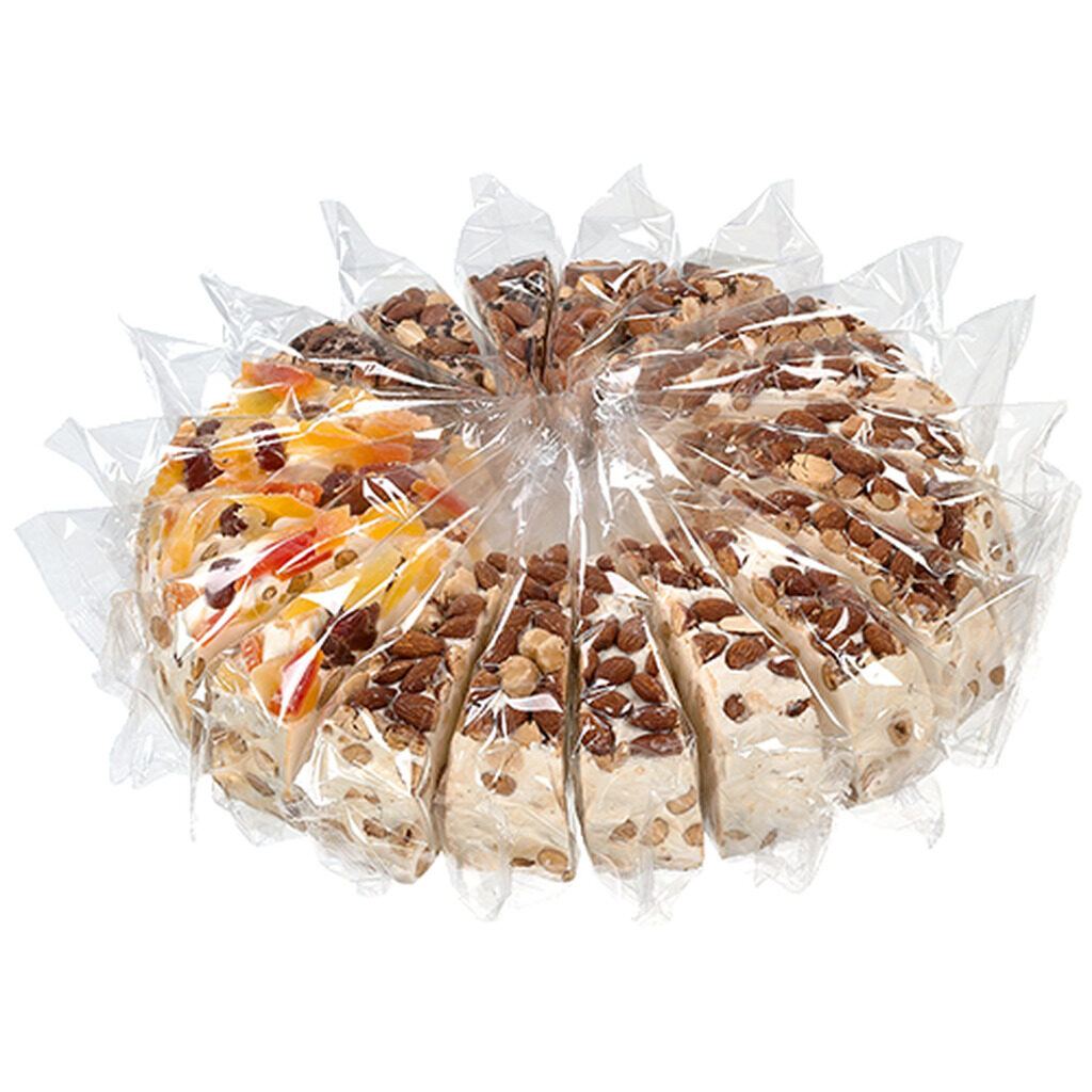 Gâteau de nougat mixte