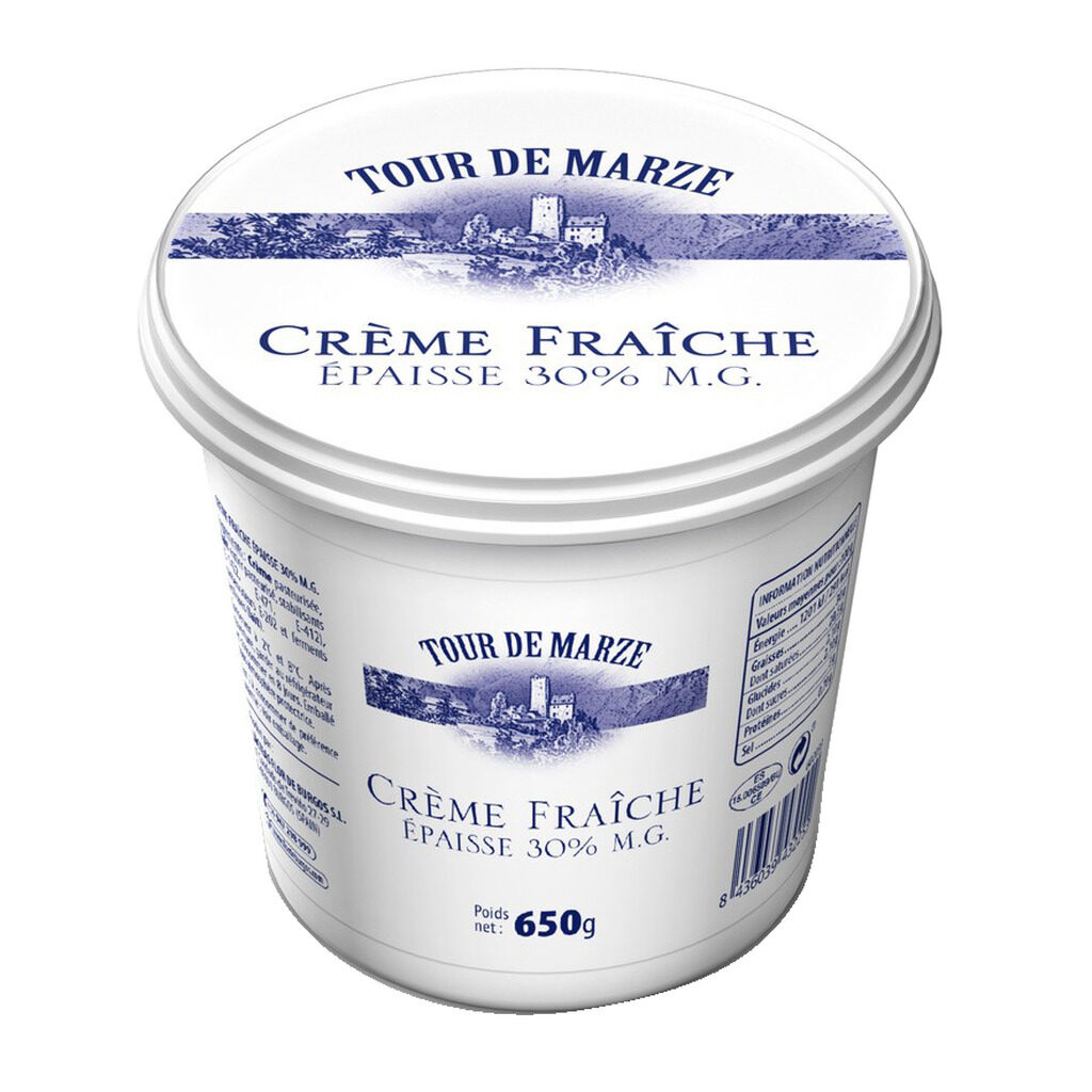 Crème fraiche épaisse 30% M.G.