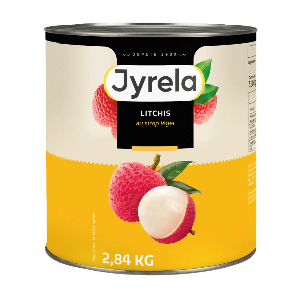 Litchis au sirop