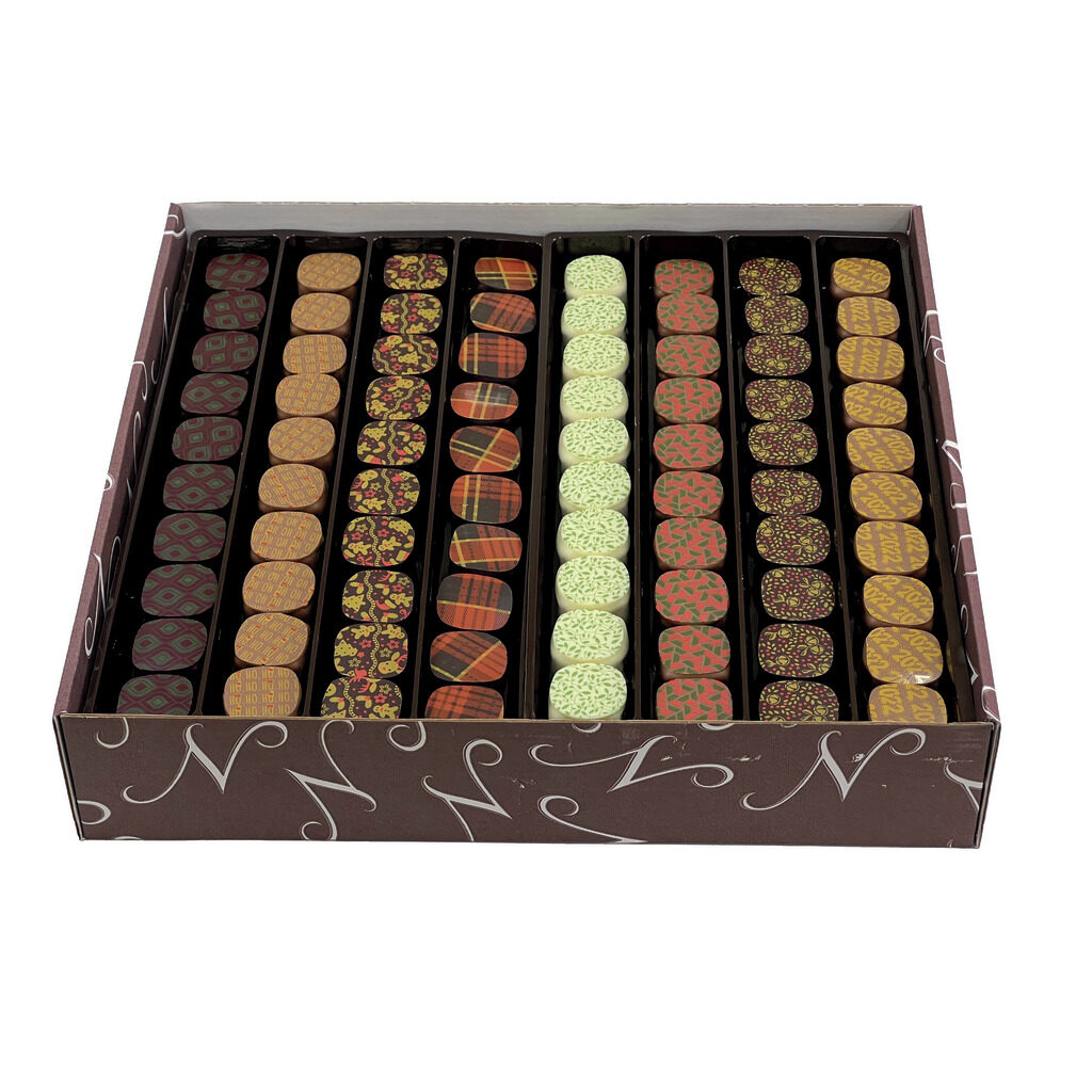 Assortiment bonbons pralines transfert