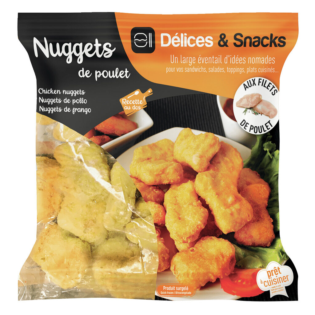 Nuggets de poulet enrobé