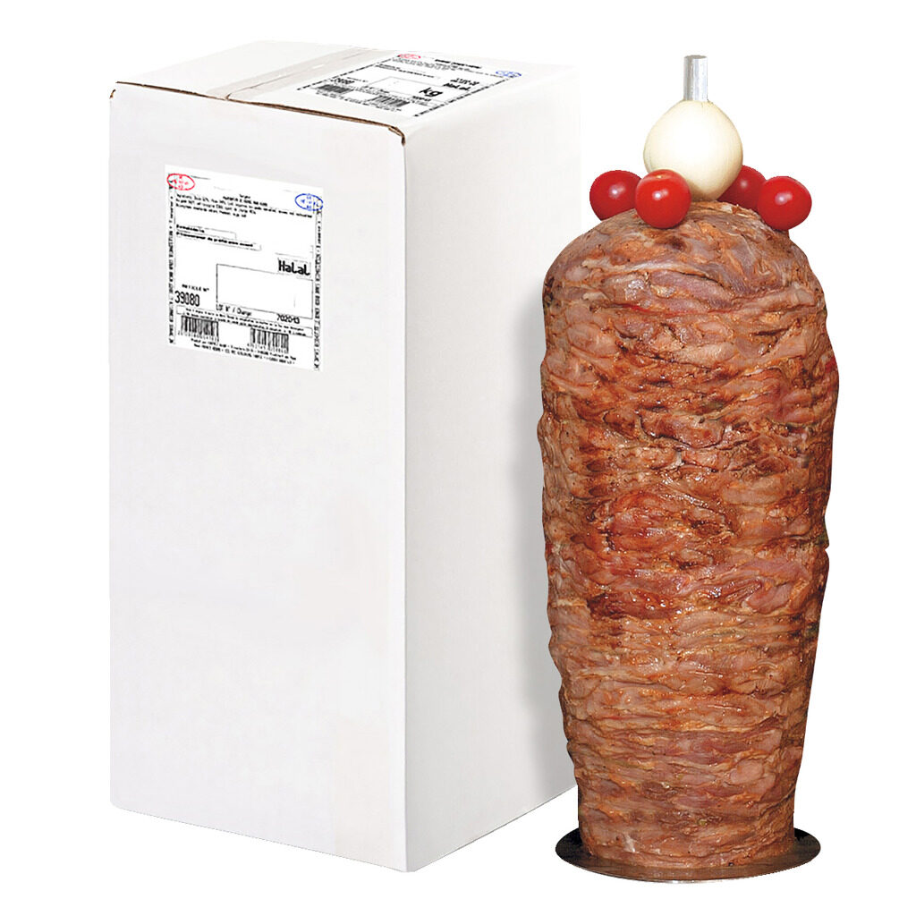 Broche de Kebab dinde et veau