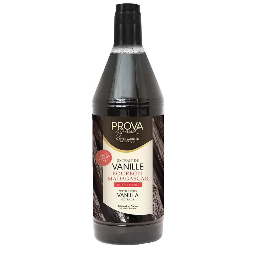 Extrait de vanille Bourbon Madagascar avec graines