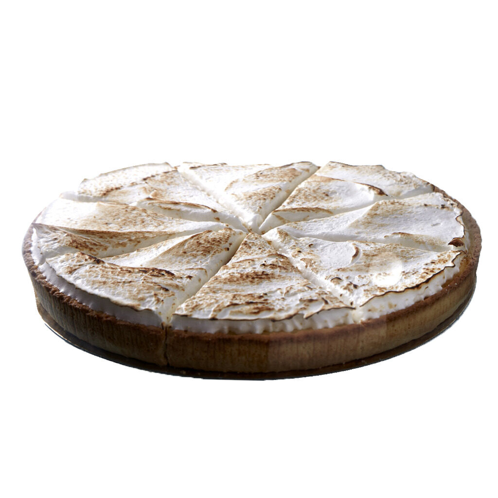 Tarte au citron meringuée talochée