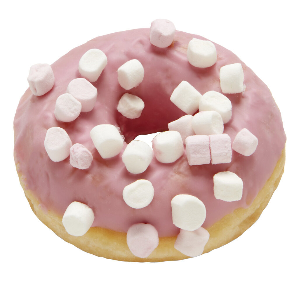 Donut pink mashmallow