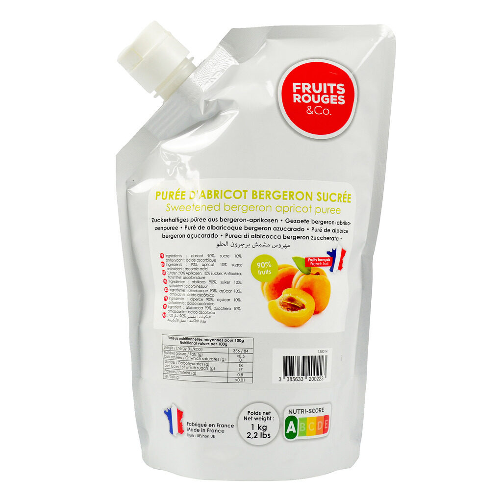 Purée d'abricot Bergeron