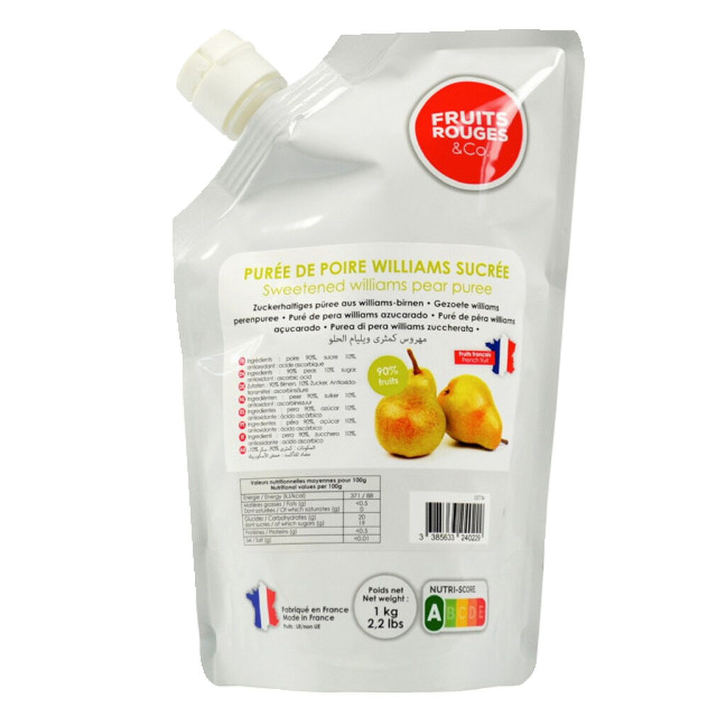 Purée de poire Williams