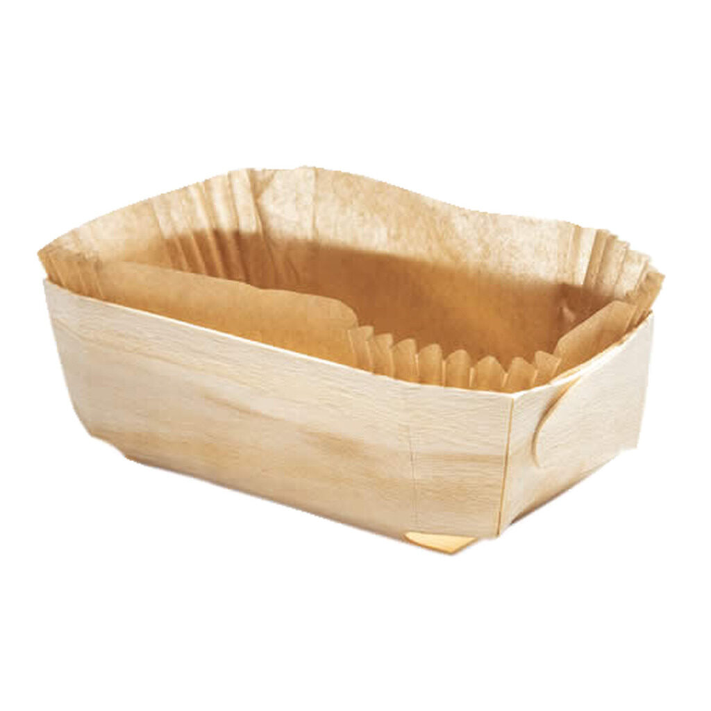 Barquette cuisson bois collé