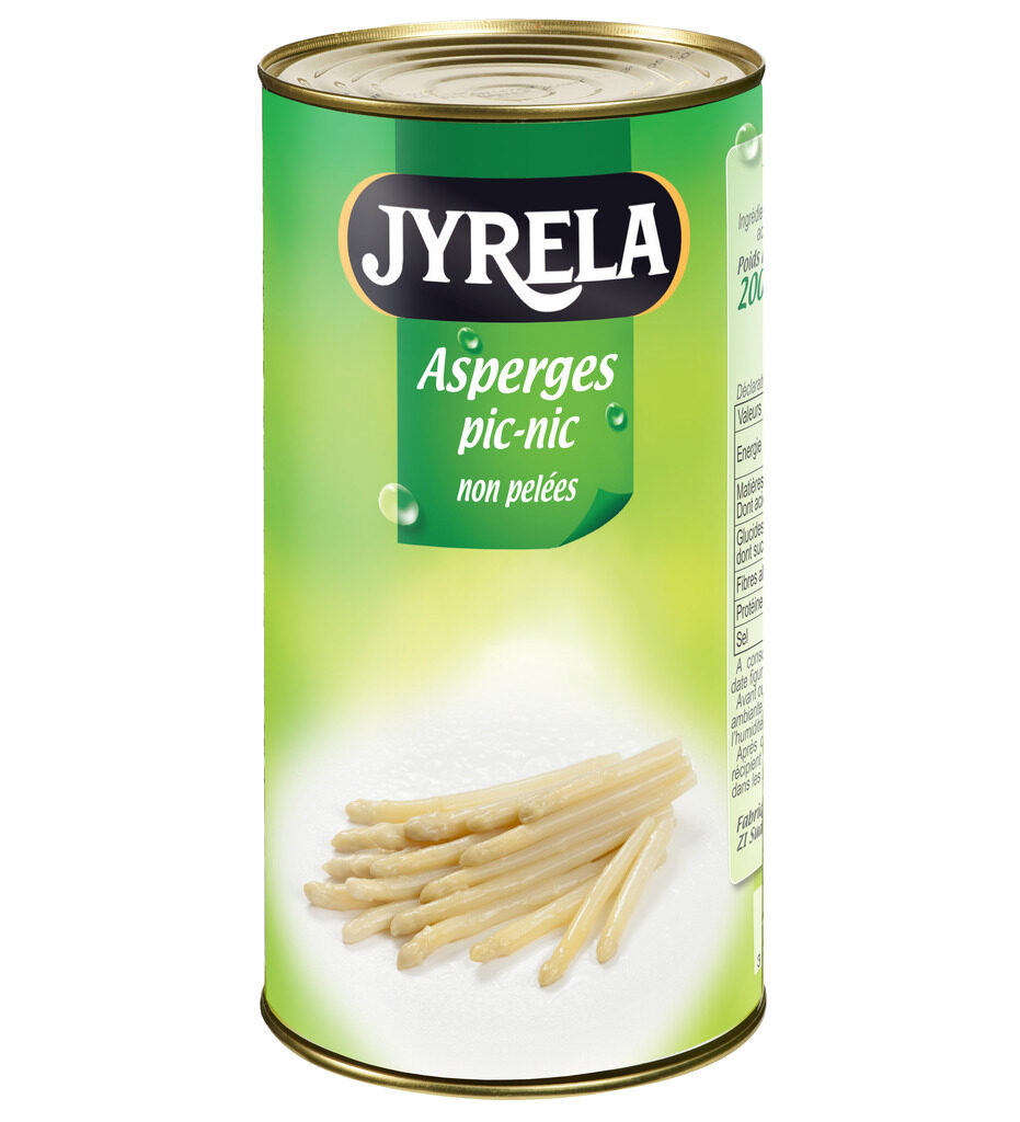 Asperges pic-nic non pelées