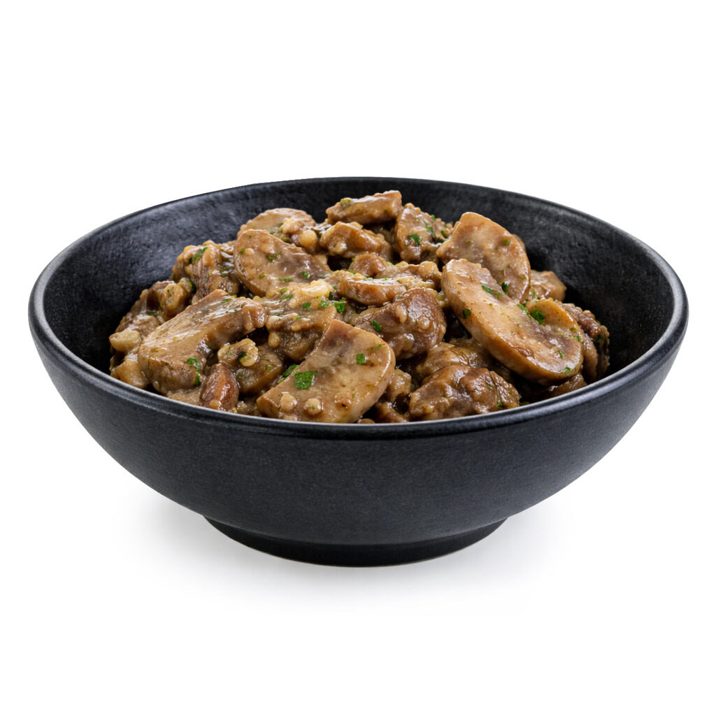 Poélée champignons de Paris cuisinés
