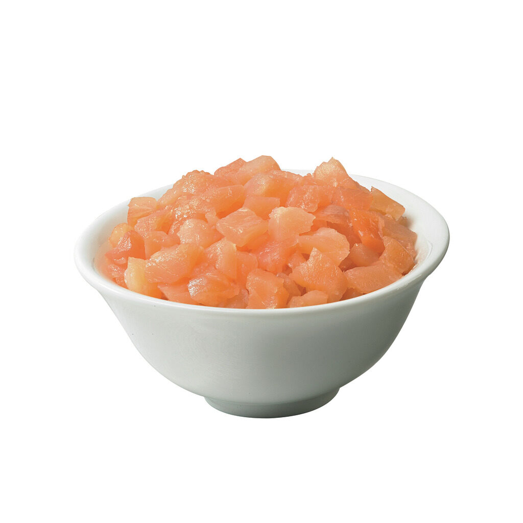 Dés de saumon fumé ASC