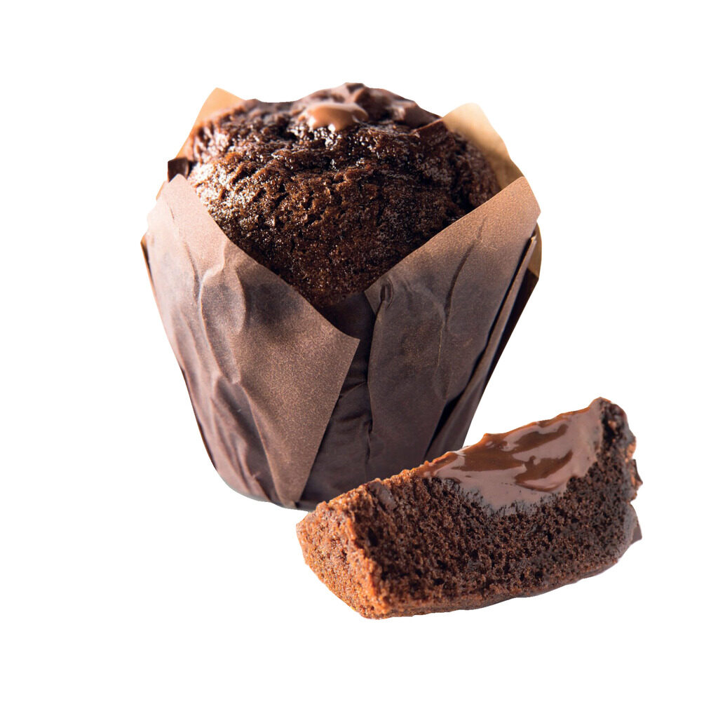 Muffin triple chocolat