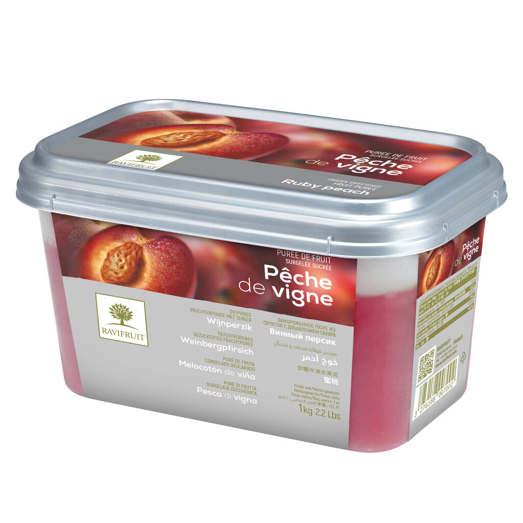Purée pêche de vigne