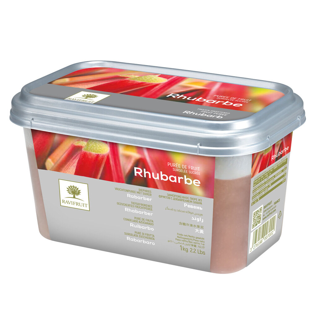 Purée rhubarbe