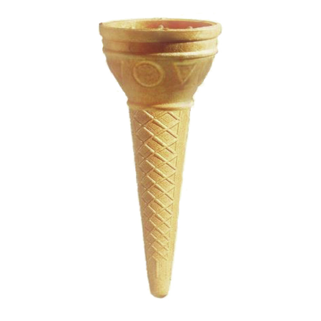 Cornet simple moulé