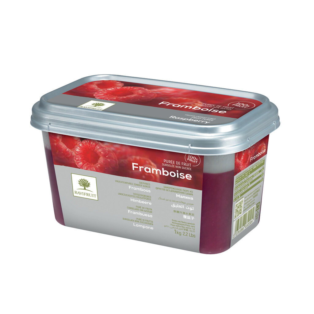 Purée framboise non sucrée