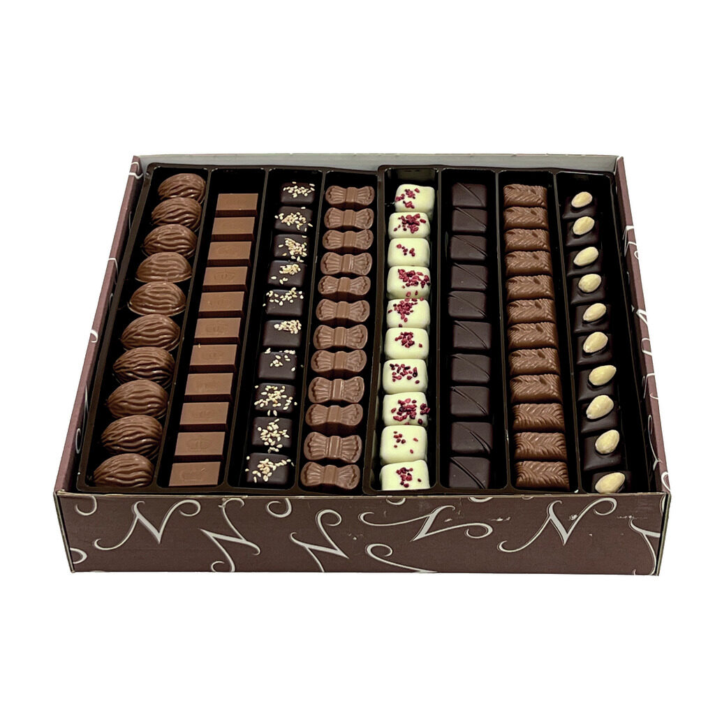 Assortiment bonbons pralines pâtissières