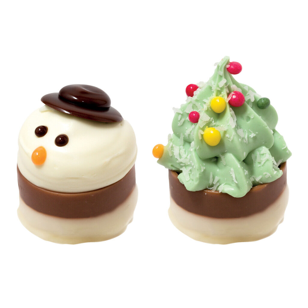 Cups bonhomme de neige / sapin