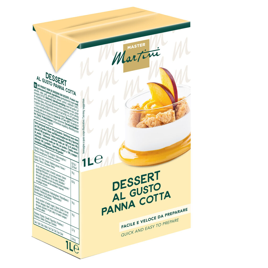 Préparation pour panna cotta