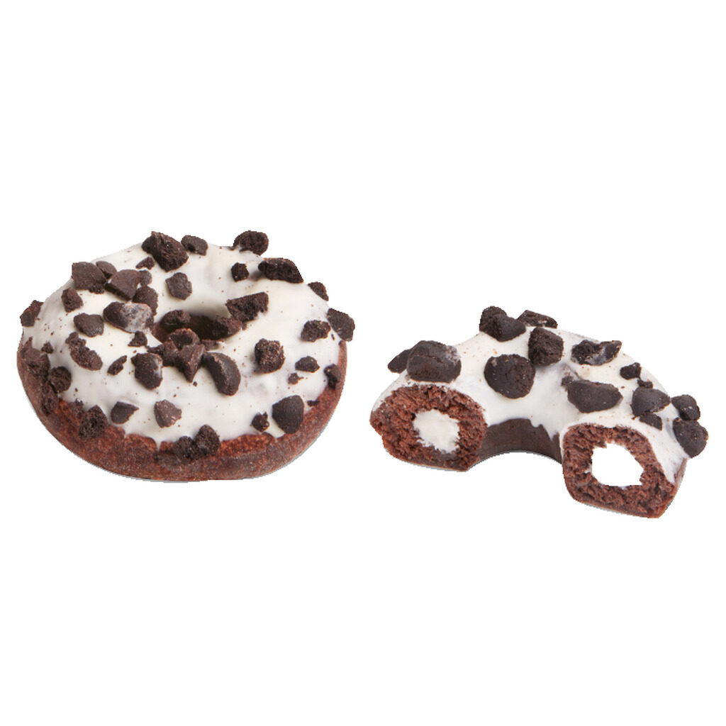 Donut cookie & white