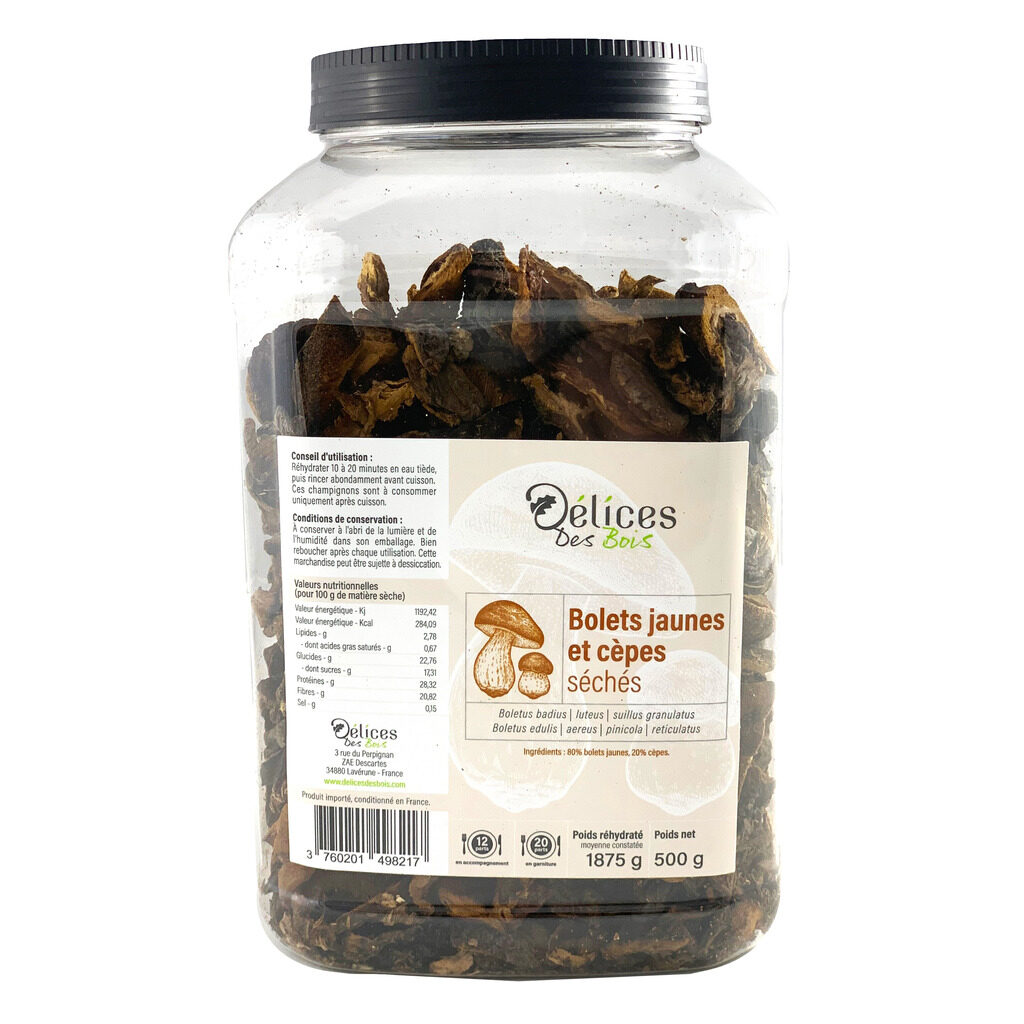 Mélange cèpes-bolets