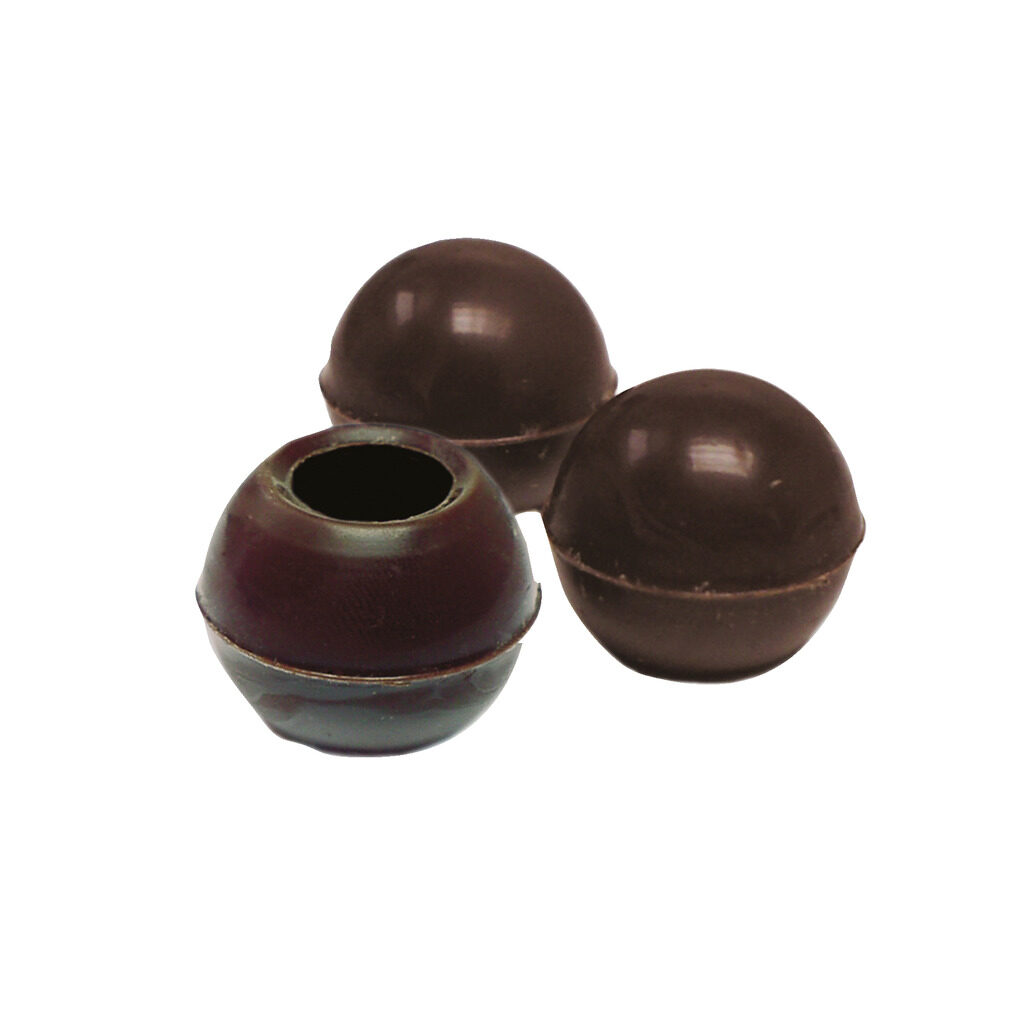 Boules truffes chocolat noir