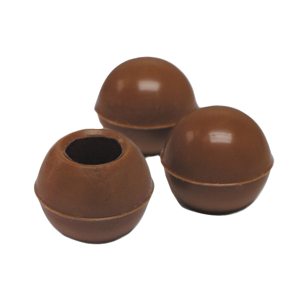 Boules truffes chocolat lait